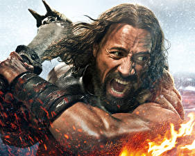 Фотографии Dwayne Johnson Воители Мужчины HERCULES 2014 Фильмы Знаменитости