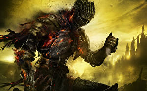 Фотография Dark Souls Рыцарь Воители Доспехи 3 Namco Bandai Игры Фэнтези