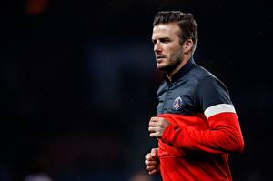 Картинки Футбол Мужчина David Beckham Paris Saint-Germain PSG спортивные Знаменитости