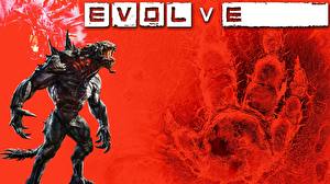 Картинка Evolve игра Монстры Фэнтези