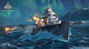 Фотографии World Of Warship Корабль Soviet Destroyers компьютерная игра