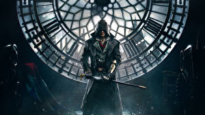 Картинки Assassin’s Creed Syndicate Мужчины Капюшон