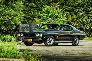 Фото Pontiac Черный 1970 GTO Hardtop Coupe Автомобили