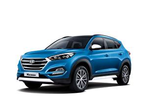 Фотографии Hyundai Синяя 2015 Tucson KR-spec машина