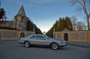 Картинка Lincoln Старинные Серый Сбоку 1984–92 Mark VII LSC