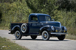 Картинки Форд Ретро Грузовики Металлик Пикап кузов 1941 Deluxe Pickup