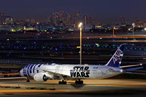 Фотография Самолеты Пассажирские Самолеты Боинг Boeing 787-9 star warrs Авиация