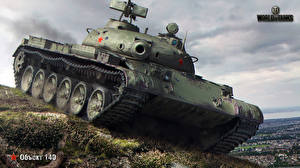 Обои WOT Танки Object 140 Игры