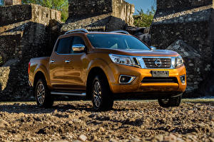 Фото Nissan Металлик Оранжевая 2015-16 NP300 Frontier Double Cab Latam