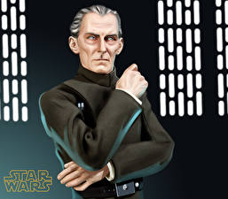 Обои Звездные войны Мужчины Star Wars Episode IV A New Hope,Grand Moff Tarkin, Peter Cushing