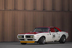 Фотографии Pontiac Ретро Тюнинг Стена 1968 Firebird Trans Am Race Car машина