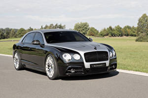 Фото Bentley Стайлинг Черный Металлик Дорогой 2014-16 Mansory Continental Flying Spur Автомобили