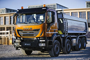 Обои для рабочего стола IVECO Грузовики 2017 Stralis X-WAY 480 8×4 Tipper машина