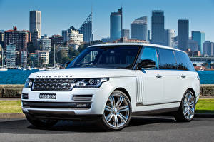 Фотография Range Rover Внедорожник Белая 2016 SV Autobiography LWB машина