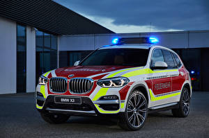 Фотография BMW Пожарный автомобиль Стайлинг 2018 X3 xDrive20d Feuerwehr машины