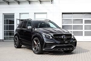 Картинка Мерседес бенц Черный GLE AMG 63 Inferno машина