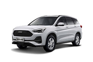 Обои для рабочего стола Haval Белый CUV Китайский Белом фоне M6, 2019 Автомобили