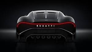 Обои для рабочего стола BUGATTI Сзади La Voiture Noire машина